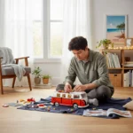 Volkswagen T1 Camper Van building blocks 10220 - Image 9