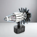 AIRCRAFT ENGINE With Motor  building blocks 33018 - Image 3