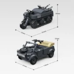 SDKFZ 2 TYPE 82 KÚBELWAGEN building blocks 300002 - Image 4