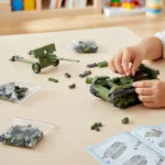 57 MM ZIS-2 T-20 ARMORED TRACTOR building blocks  300007 - Image 8