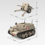 BREN GUN CARRIER ORDNANCE QF 2-POUNDER  building blocks 300010 - Image 4