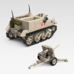 BREN GUN CARRIER ORDNANCE QF 2-POUNDER  building blocks 300010 - Image 6