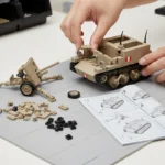 BREN GUN CARRIER ORDNANCE QF 2-POUNDER  building blocks 300010