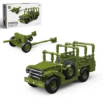 M3 37MM AT GUN DODGE BEEP WC52 building blocks  300013 - Image 2