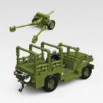 M3 37MM AT GUN DODGE BEEP WC52 building blocks  300013 - Image 5