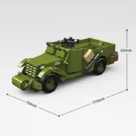 M3A1 SCOUT CAR  building blocks 300014 - Image 5
