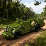 M3A1 SCOUT CAR  building blocks 300014 - Image 7