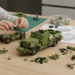 M3A1 SCOUT CAR  building blocks 300014
