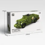 M3A1 SCOUT CAR  building blocks 300014 - Image 8