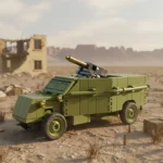 ARMOURED AA LORRY building blocks  300019 - Image 3