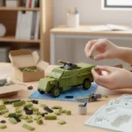 ARMOURED AA LORRY building blocks  300019