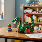 Medieval Dragon building blocks 31161
