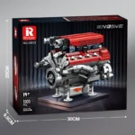 ENGINE With Motor  building blocks 33015 - Image 8