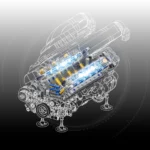 SP3 ENGINE With Motor  building blocks 33016 - Image 4
