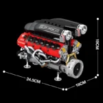 SP3 ENGINE With Motor  building blocks 33016 - Image 3