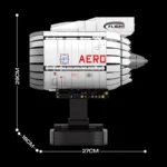 AIRCRAFT ENGINE building blocks 33019 - Image 7