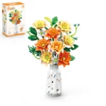 Autumn Chrysanthemum  building blocks 33080 - Image 2