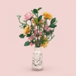 Rose &amp Autumn Chrysanthemum  building blocks 33081 - Image 6