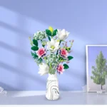 Lotus Magnolia Billy Balls &amp Autumn Chrysanthemum building blocks 33083 - Image 7