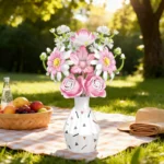 Camellia Magnolia Rose &amp Frans Gerbera  building blocks 33089 - Image 7