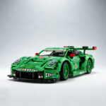 Green Porsche 911 building blocks 42224 - Image 9
