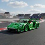 Green Porsche 911 building blocks 42224