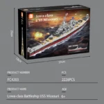 lowa class USS Missouri  building blocks FC4203 - Image 10
