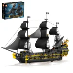 Black Pearl Pirate Ship  building blocks FC6010 - Image 2