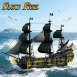 Black Pearl Pirate Ship  building blocks FC6010