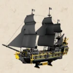 Black Pearl Pirate Ship  building blocks FC6010 - Image 7