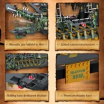 Flying Dutchman Ghost Ship  building blocks FC6015 - Image 4