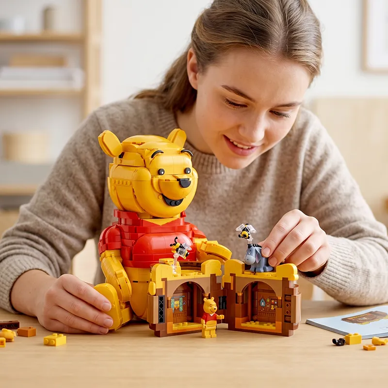 8 Winnie the Pooh Building blocks 43300 - Image 1