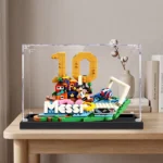 Premium Display Case Compatible with LEGO® Lionel Messi Iconic Goal 43011 – Souvenir Edition - Image 3
