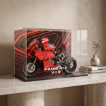 Premium Display Case Compatible with LEGO® Technic™ Ducati Panigale V4 R 42107 – Sleek Edition - Image 3