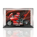 Premium Display Case Compatible with LEGO® Technic™ Ducati Panigale V4 R 42107 – Sleek Edition - Image 4
