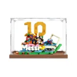 Premium Display Case Compatible with LEGO® Lionel Messi Iconic Goal 43011 – Souvenir Edition - Image 2
